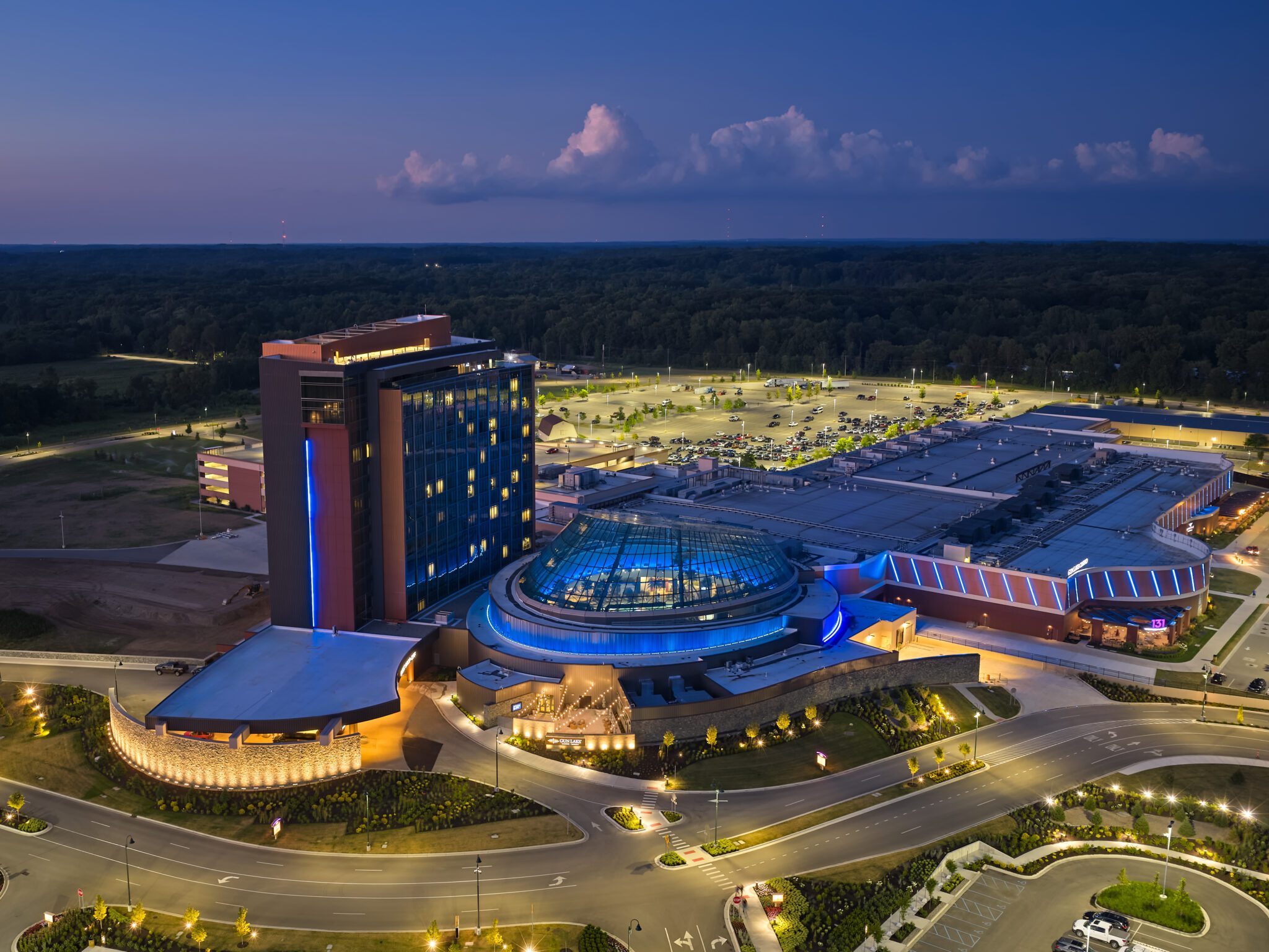 Gun Lake Casino Hotel - Phase 5 Hotel and Aqua Dome - Clark